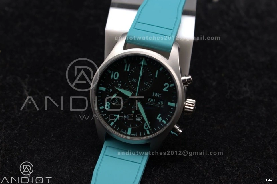 IW388106 1:1  IWC FORMULA Mercedes-AMG TEAM Factory TW Petronas Best ONE Green Chronograph  2023 0520